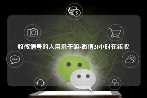 收微信号的人用来干嘛-微信24小时在线收